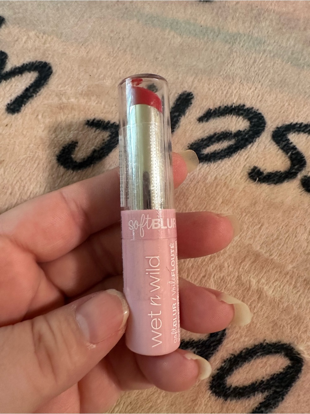 Wet n Wild Soft Blur Lipstick - Little Red Rosette
